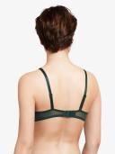 Chantelle Womens 016 Emerald Green Day to Night Half-Cup stretch-lace Bra 34B
