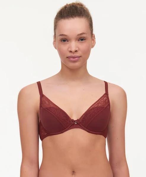 Chantelle Womens 08q Fig Alto Stretch-woven Bra 36D