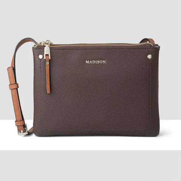 Charlotte Double Zip Crossbody Bag