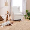 Chelsea Glider Recliner Chair in Coastal Sand | Il TUTTO