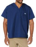 Cherokee 4789 Men's V-Neck Top - Navy, S