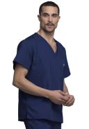 Cherokee 4789 Men's V-Neck Top - Navy, S