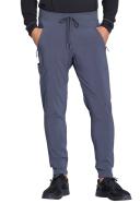 Cherokee Ck004as Men's Natural Rise Jogger Pant - Pewter, 2XL