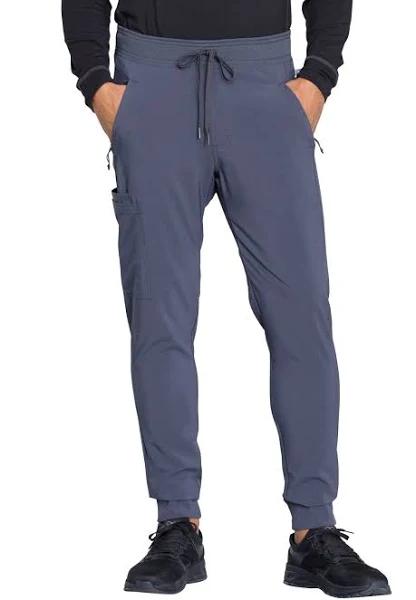 Cherokee Ck004as Men's Natural Rise Jogger Pant - Pewter, 2XL
