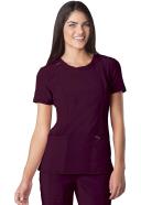 Cherokee Infinity 2624A Scrubs Top Womens Round Neck Grey