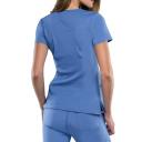 Cherokee Infinity 2624A Scrubs Top Womens Round Neck Red