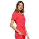Cherokee Infinity 2624A Scrubs Top Womens Round Neck Turquoise