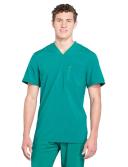 Cherokee Infinity CK910A Scrubs Top Mens V-Neck Olive