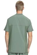Cherokee Infinity CK910A Scrubs Top Mens V-Neck Olive