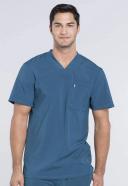 Cherokee Infinity CK910A Scrubs Top Mens V-Neck Olive