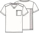 Cherokee Infinity CK910A Scrubs Top Mens V-Neck Olive