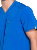 Cherokee Infinity CK910A Scrubs Top Mens V-Neck Royal