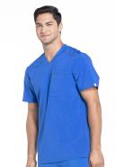 Cherokee Infinity CK910A Scrubs Top Mens V-Neck Royal