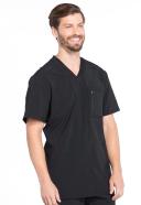 Cherokee Infinity Men's One Pocket V-Neck Scrub Top - S - Royal