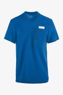 Cherokee Infinity Men's One Pocket V-Neck Scrub Top - S - Royal