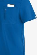Cherokee Infinity Men's One Pocket V-Neck Scrub Top - S - Royal