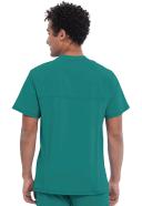 Cherokee Infinity Men's One Pocket V-Neck Scrub Top - S - Royal