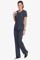 Cherokee Infinity Scrubs Round Neck Scrub Top - XS - Navy