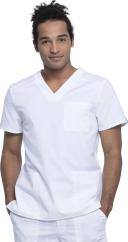 Cherokee Revolution Tech Mens WW760AB Scrubs Top Men White
