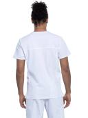 Cherokee Revolution Tech Mens WW760AB Scrubs Top Men White