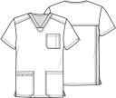 Cherokee Revolution Tech Mens WW760AB Scrubs Top Men White