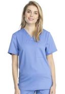 Cherokee Revolution Tech WW742AB Scrubs Top Unisex Ciel Blue