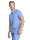 Cherokee Revolution Tech WW742AB Scrubs Top Unisex Ciel Blue