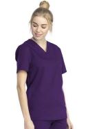 Cherokee Revolution Tech WW742AB Scrubs Top Unisex Eggplant