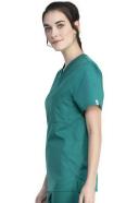 Cherokee Revolution Tech WW742AB Scrubs Top Unisex Hunter Green