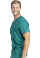 Cherokee Revolution Tech WW742AB Scrubs Top Unisex Hunter Green