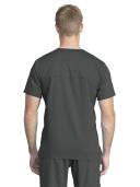 Cherokee Revolution Tech WW742AB Scrubs Top Unisex Pewter