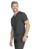 Cherokee Revolution Tech WW742AB Scrubs Top Unisex Pewter