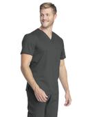 Cherokee Revolution Tech WW742AB Scrubs Top Unisex Pewter
