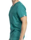 Cherokee Revolution Tech WW742AB Scrubs Top Unisex Pewter