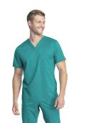 Cherokee Revolution Tech WW742AB Scrubs Top Unisex Teal Blue