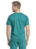 Cherokee Revolution Tech WW742AB Scrubs Top Unisex Teal Blue