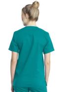 Cherokee Revolution Tech WW742AB Scrubs Top Unisex Teal Blue