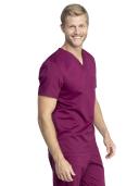 Cherokee Revolution Tech WW742AB Scrubs Top Unisex Wine