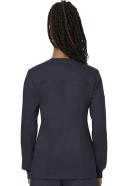 Cherokee Revolution WW310 Scrubs Warm Up Jacket Women Espresso