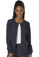 Cherokee Revolution WW310 Scrubs Warm Up Jacket Women Espresso