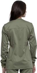 Cherokee Revolution WW310 Scrubs Warm Up Jacket Women Olive