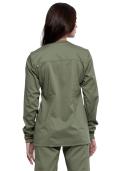 Cherokee Revolution WW310 Scrubs Warm Up Jacket Women Olive