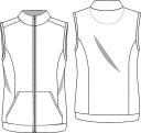 Cherokee Revolution WW521 Scrubs Vest Women Black