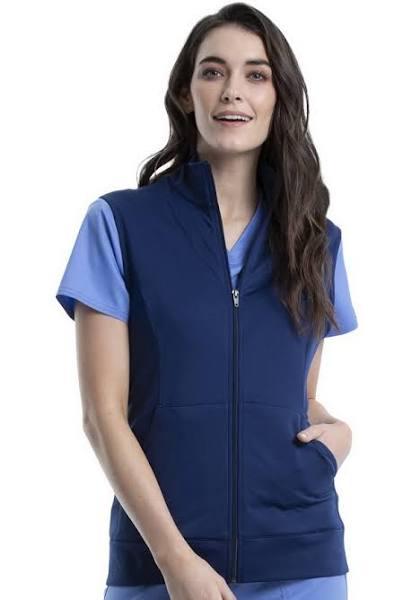 Cherokee Revolution WW521 Scrubs Vest Women Navy