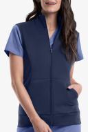Cherokee Revolution WW521 Scrubs Vest Women Navy