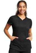 Cherokee Revolution WW601 Scrubs Top Women Black