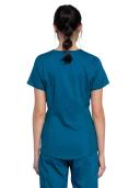 Cherokee Revolution WW601 Scrubs Top Women Blue