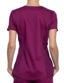 Cherokee Revolution WW601 Scrubs Top Women Ciel Blue