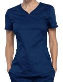 Cherokee Revolution WW601 Scrubs Top Women Navy