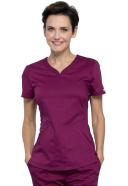 Cherokee Revolution WW601 Scrubs Top Women Navy